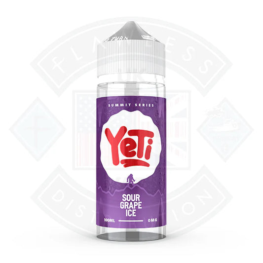 Buy Yeti Summit Series - Sour Grape Ice 0mg 100ml Shortfill