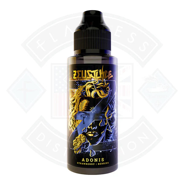 Buy Zeus Juice Adonis 100ml 0mg shortfill e-liquid