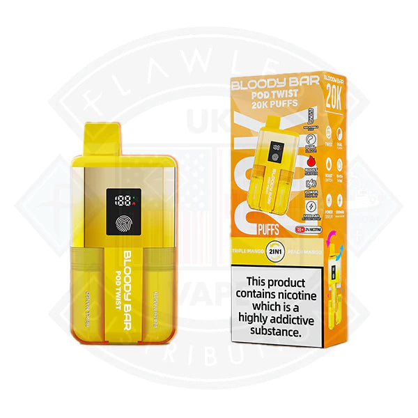 Buy Bloody Bar 20K POD TWIST Prefilled Vape Kit