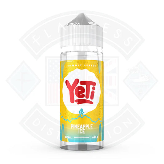 Buy Yeti Summit Series - Pineapple Ice 0mg 100ml Shortfill