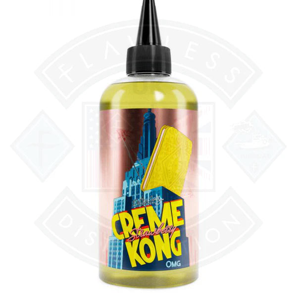 Buy Retro Joes Strawberry Creme Kong E-liquid 0mg 200ml