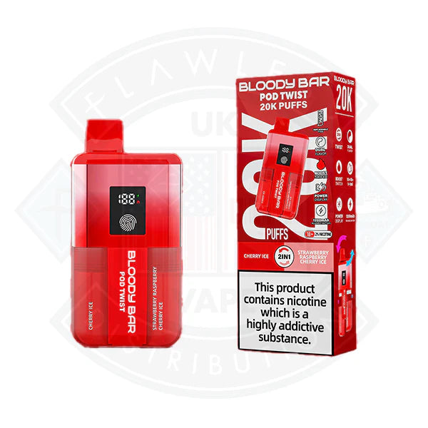 Buy Bloody Bar 20K POD TWIST Prefilled Vape Kit