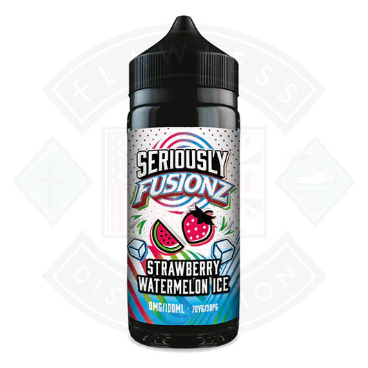 Buy Doozy Vape Seriously Fusionz Strawberry Watermelon Ice 0mg 100ml Shortfill