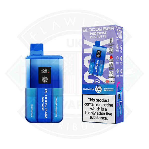Buy Bloody Bar 20K POD TWIST Prefilled Vape Kit