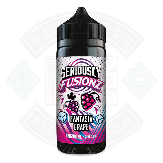 Buy Doozy Vape Seriously Fusionz - Fantasia Grape 0mg 100ml Shortfill
