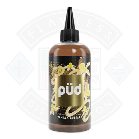 Buy PUD Pudding & Decadence Vanilla Custard 0mg 200ml Shortfill E-Liquid