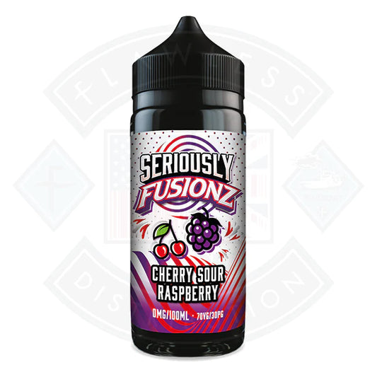 Buy Doozy Vape Seriously Fusionz Cherry Sour Raspberry 0mg 100ml Shortfill