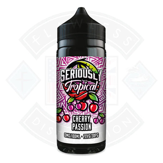 Buy Doozy Vape Seriously Tropical - Cherry Passion 0mg 100ml Shortfill