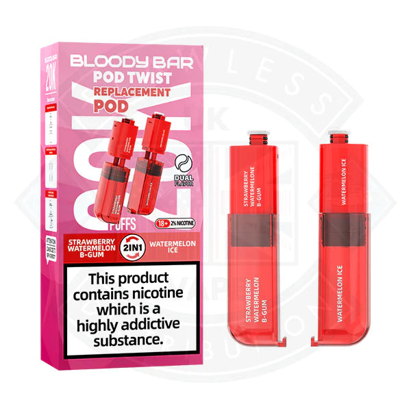 Buy Bloody Bar Pod Twist 20K Prefilled Pods + Refill Containers
