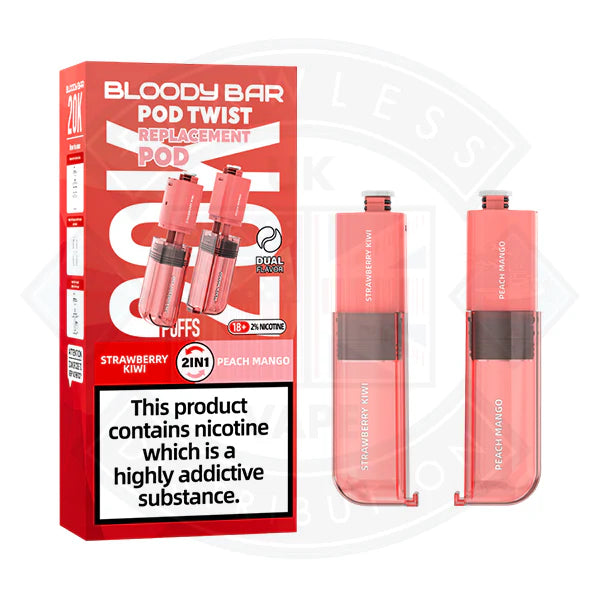 Buy Bloody Bar Pod Twist 20K Prefilled Pods + Refill Containers