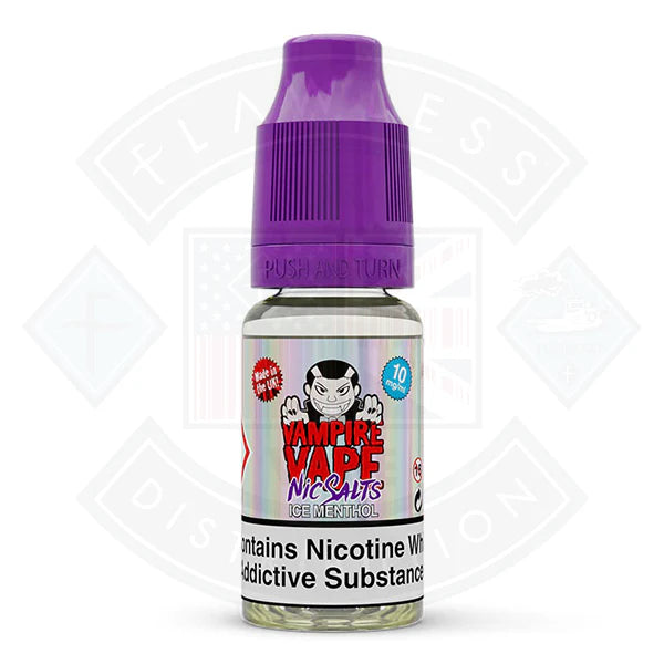 Buy Vampire Vape Nic Salt - Ice Menthol - 10ml