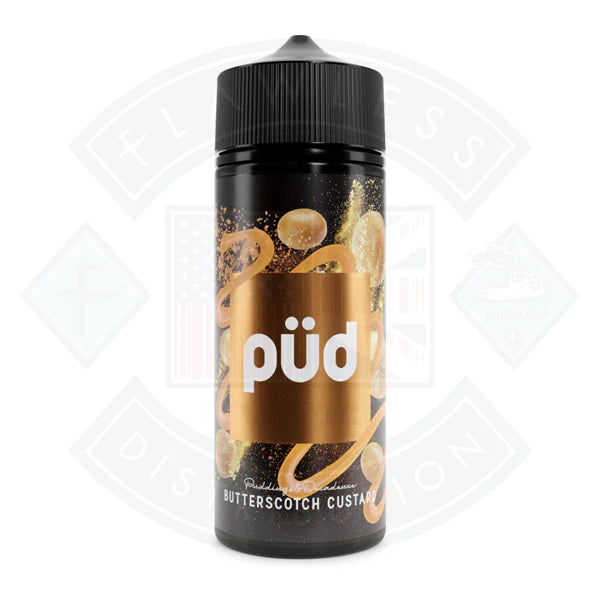 Buy PUD Pudding & Decadence Butterscotch Custard 0mg 100ml Shortfill E-Liquid