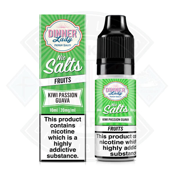 Buy Dinner Lady Nic Salt - Fruits - Kiwi Passion Guava 10ml
