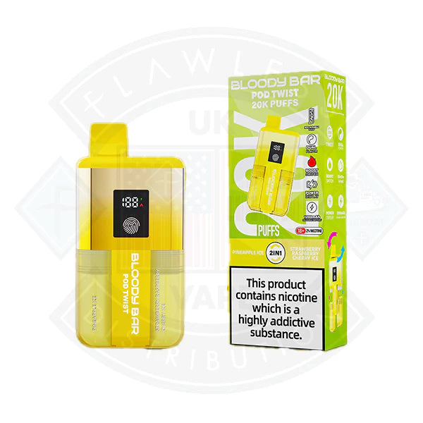 Buy Bloody Bar 20K POD TWIST Prefilled Vape Kit