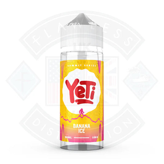Buy Yeti Summit Series - Banana Ice 0mg 100ml Shortfill