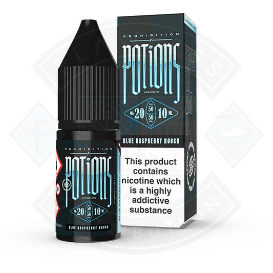 Buy Prohibition Potions - Blue Raspberry Hooch Salt 10ml E-liquid