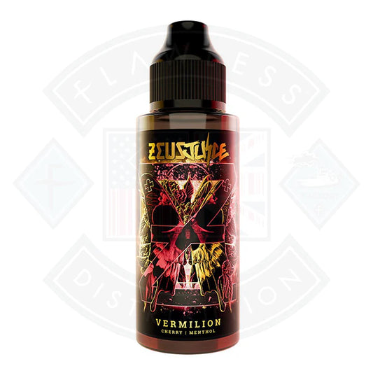 Buy Zeus Juice Vermillion 100ml 0mg shortfill e-liquid