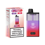 Buy Aura Bar Twist 40k Prefilled Pod Vape Pack of 5 Grape Berry Burst Cherry Berry