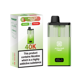Buy Aura Bar Twist 40k Prefilled Pod Vape Pack of 5 Spearmint Fresh Mint