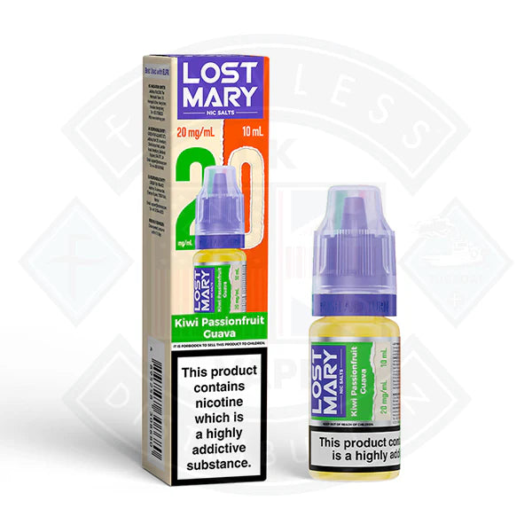 Buy LOST MARY (20mg) Nic Salts E-Liquid 10ml