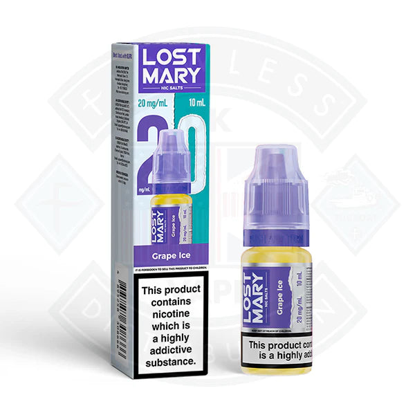 Buy LOST MARY (20mg) Nic Salts E-Liquid 10ml