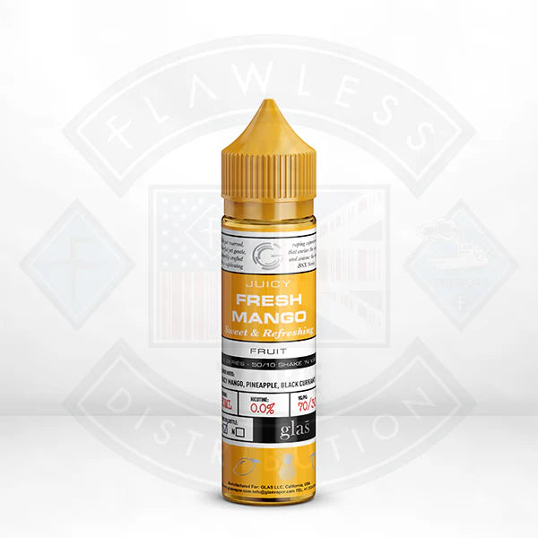Buy Glas Basix Series Juicy Fresh Mango (Mango Tango) 0mg 50ml E Liquid