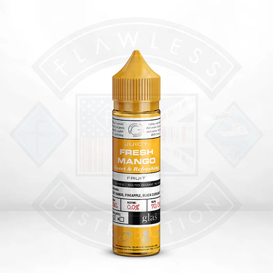 Buy Glas Basix Series Juicy Fresh Mango (Mango Tango) 0mg 50ml E Liquid