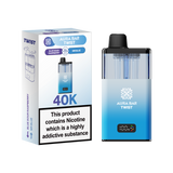 Buy Aura Bar Twist 40k Prefilled Pod Vape Pack of 5 Blue Sour Raspberry Mr Blue
