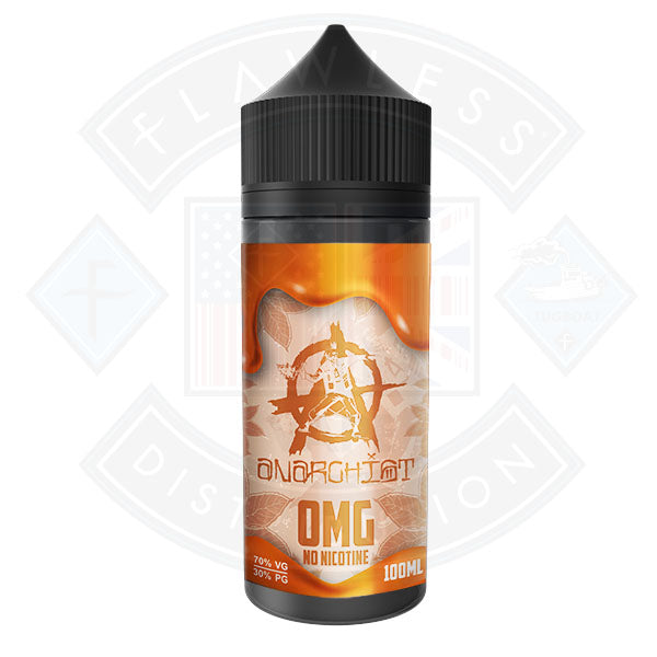 Buy Anarchist Tobacco Caramel 0mg 100ml Shortfill