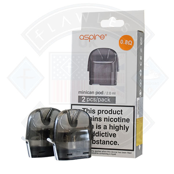 Buy Aspire Minican Pod 0.8ohm/2pcs