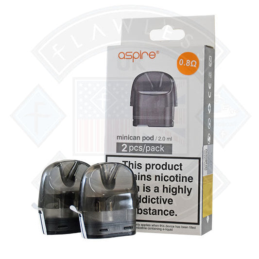 Buy Aspire Minican Pod 0.8ohm/2pcs