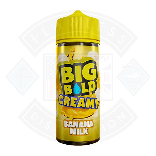 Buy Big Bold Creamy - Banana Milk 0mg 100ml Shortfill