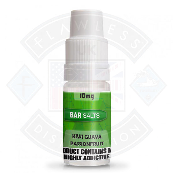 Buy Bar Salts Kiwi Guava Passionfruit 10ml