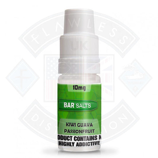 Buy Bar Salts Kiwi Guava Passionfruit 10ml