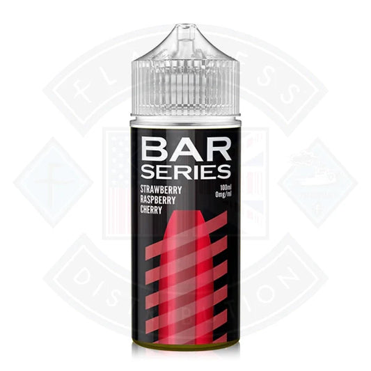 Buy Bar Series - Strawberry Raspberry Cherry 0mg 100ml Shortfill