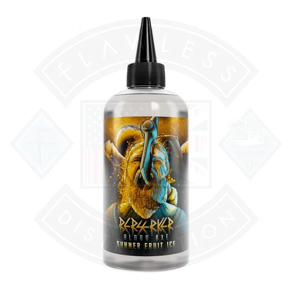 Buy Berserker Blood Axe Summer Fruit Ice 0mg 200ml Shortfill E-Liquid