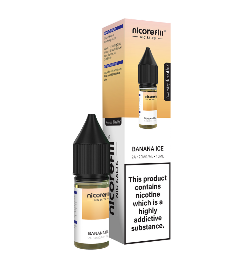 Nicorefill Nic Salt 10ml E-Liquid Box of 10