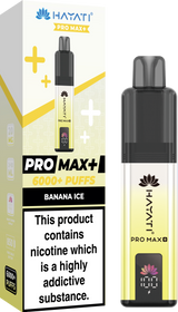 Hayati Pro Max Plus 6000 Prefilled Vape Box of 5