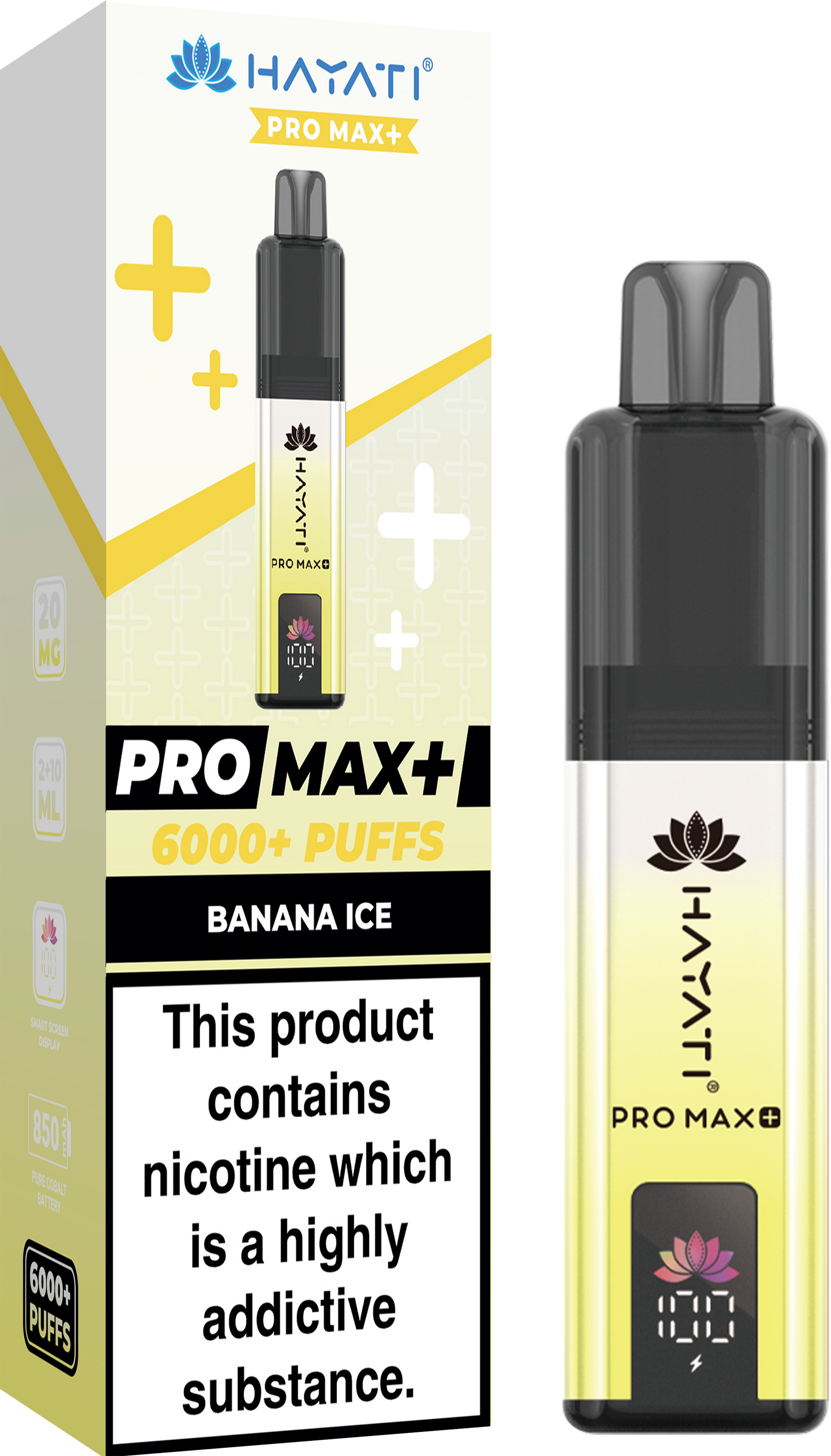 Hayati Pro Max Plus 6000 Prefilled Vape Box of 5