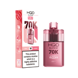 HQD Glow Air 70K Prefilled Pod Vape Kit Box of 5