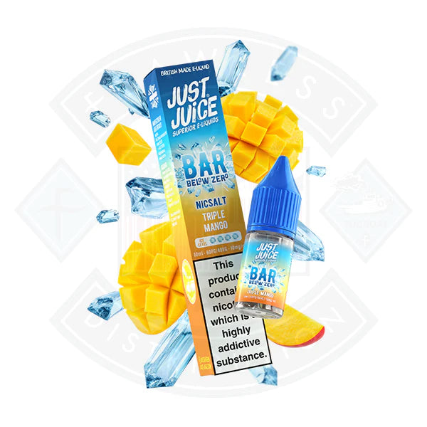 Buy Just Juice BAR Below Zero (10mg) Nic Salt 10ml