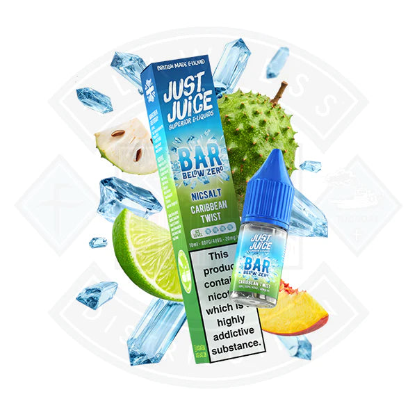 Buy Just Juice BAR Below Zero (20mg) Nic Salt 10ml