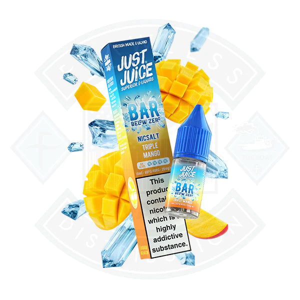 Buy Just Juice BAR Below Zero (20mg) Nic Salt 10ml