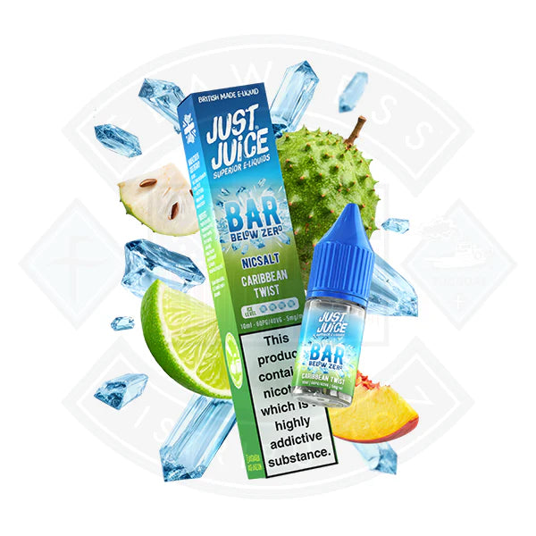 Buy Just Juice BAR Below Zero (5mg) Nic Salt 10ml