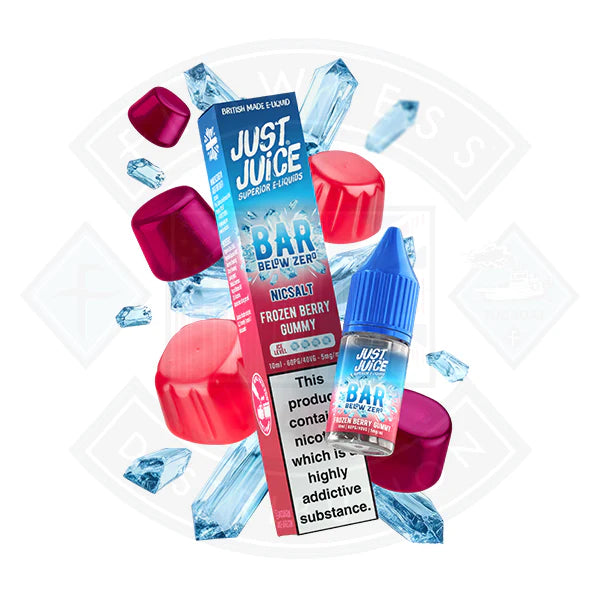 Buy Just Juice BAR Below Zero (5mg) Nic Salt 10ml