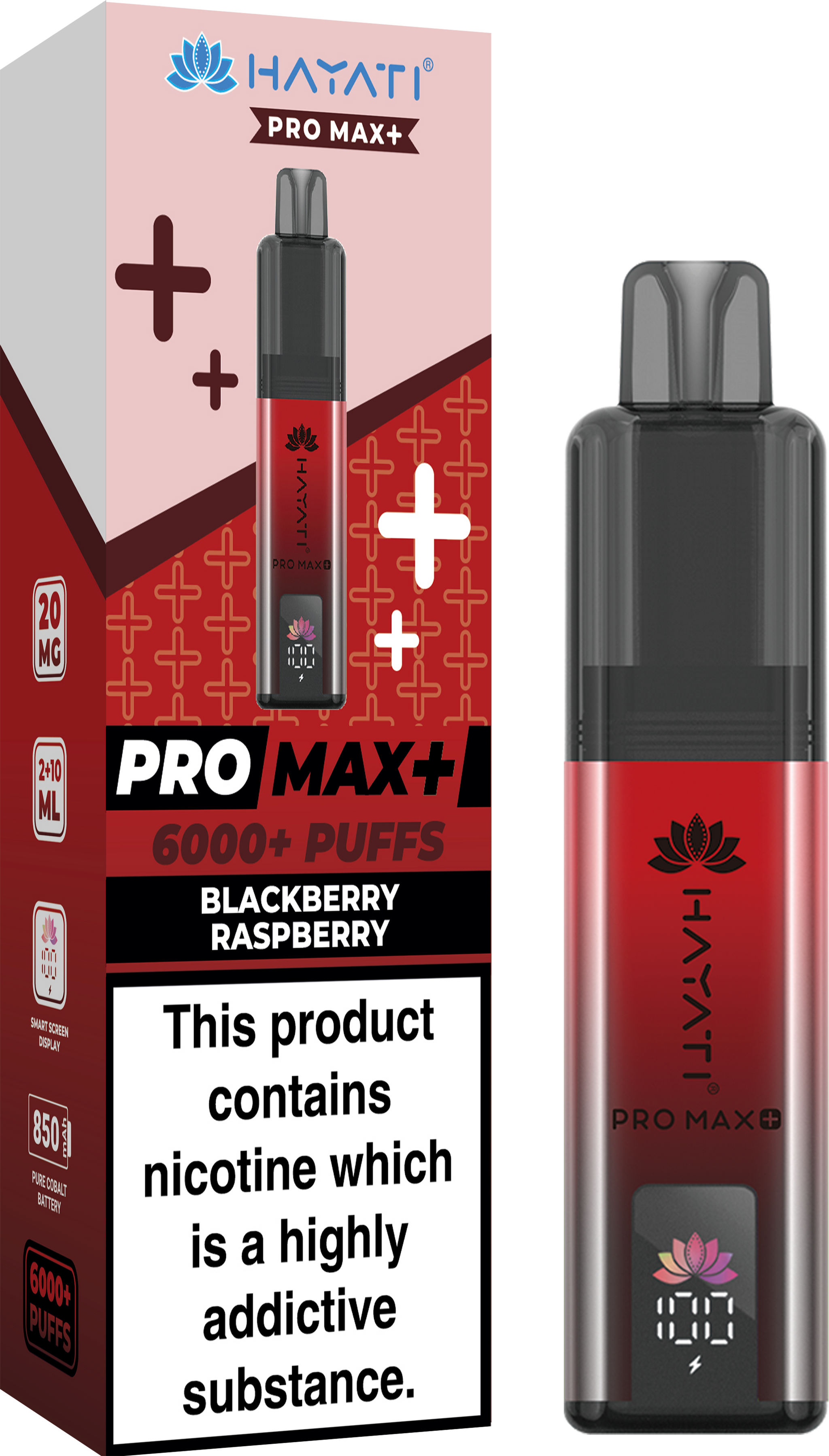 Hayati Pro Max Plus 6000 Prefilled Vape Box of 5