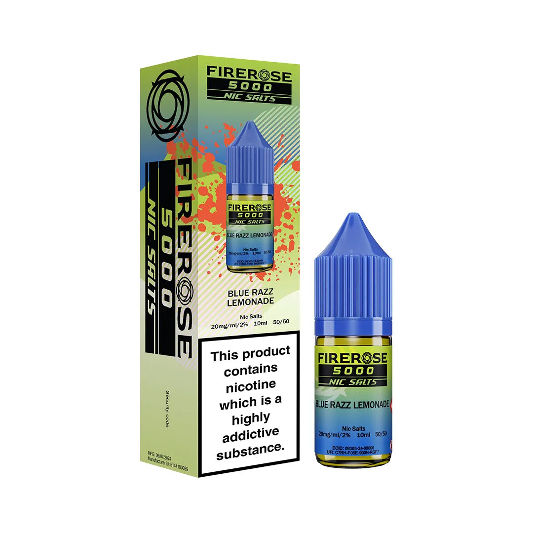 Elux Firerose 5000 Nic Salt E-Liquid 10ml - Box of 10