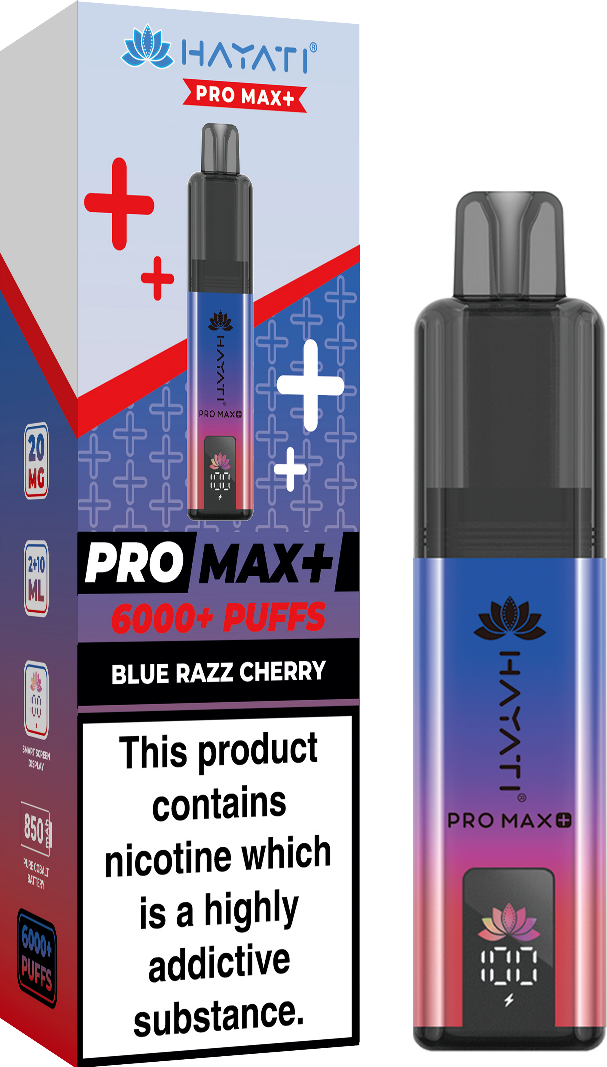 Hayati Pro Max Plus 6000 Prefilled Vape Box of 5