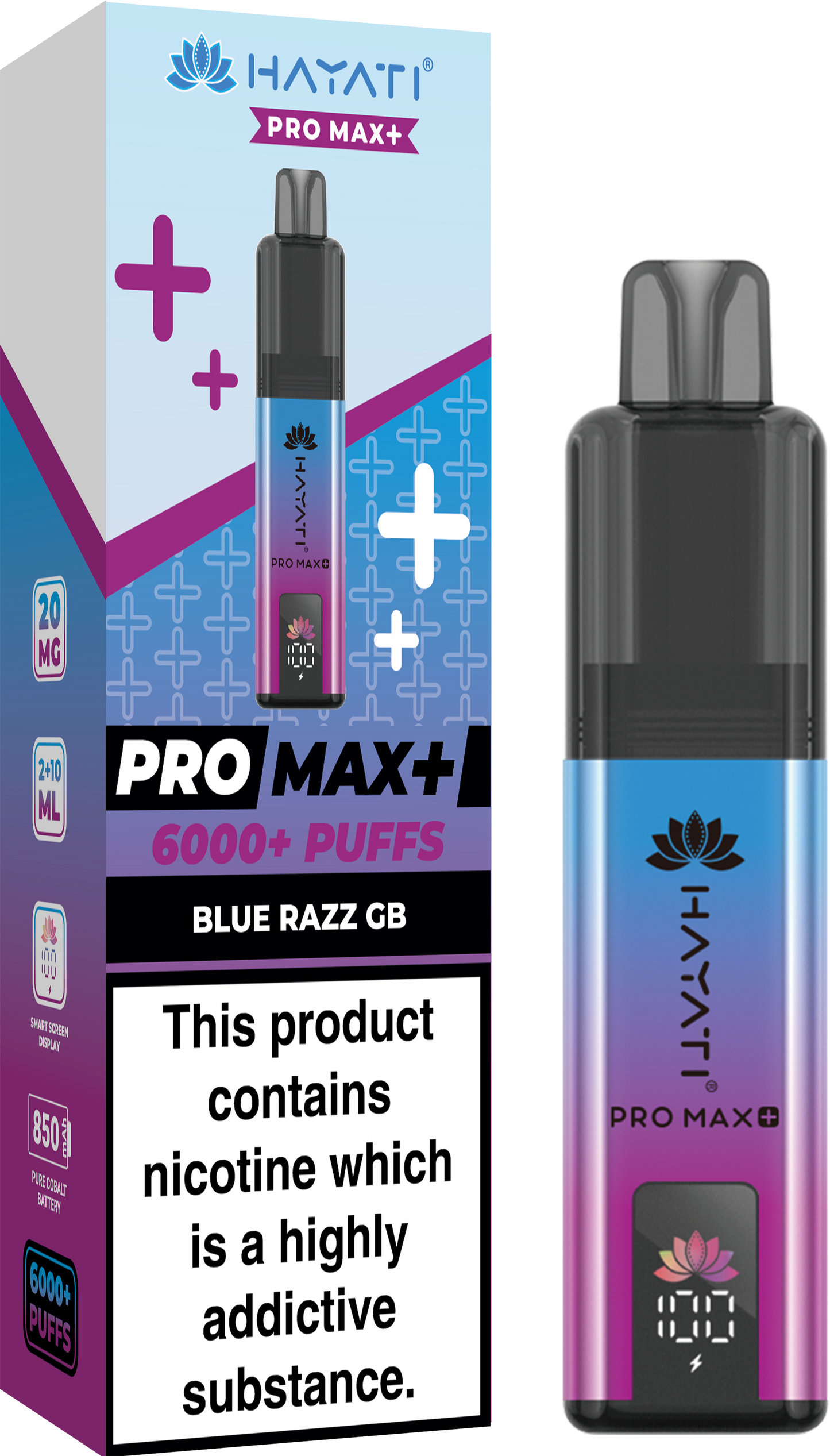 Hayati Pro Max Plus 6000 Prefilled Vape Box of 5