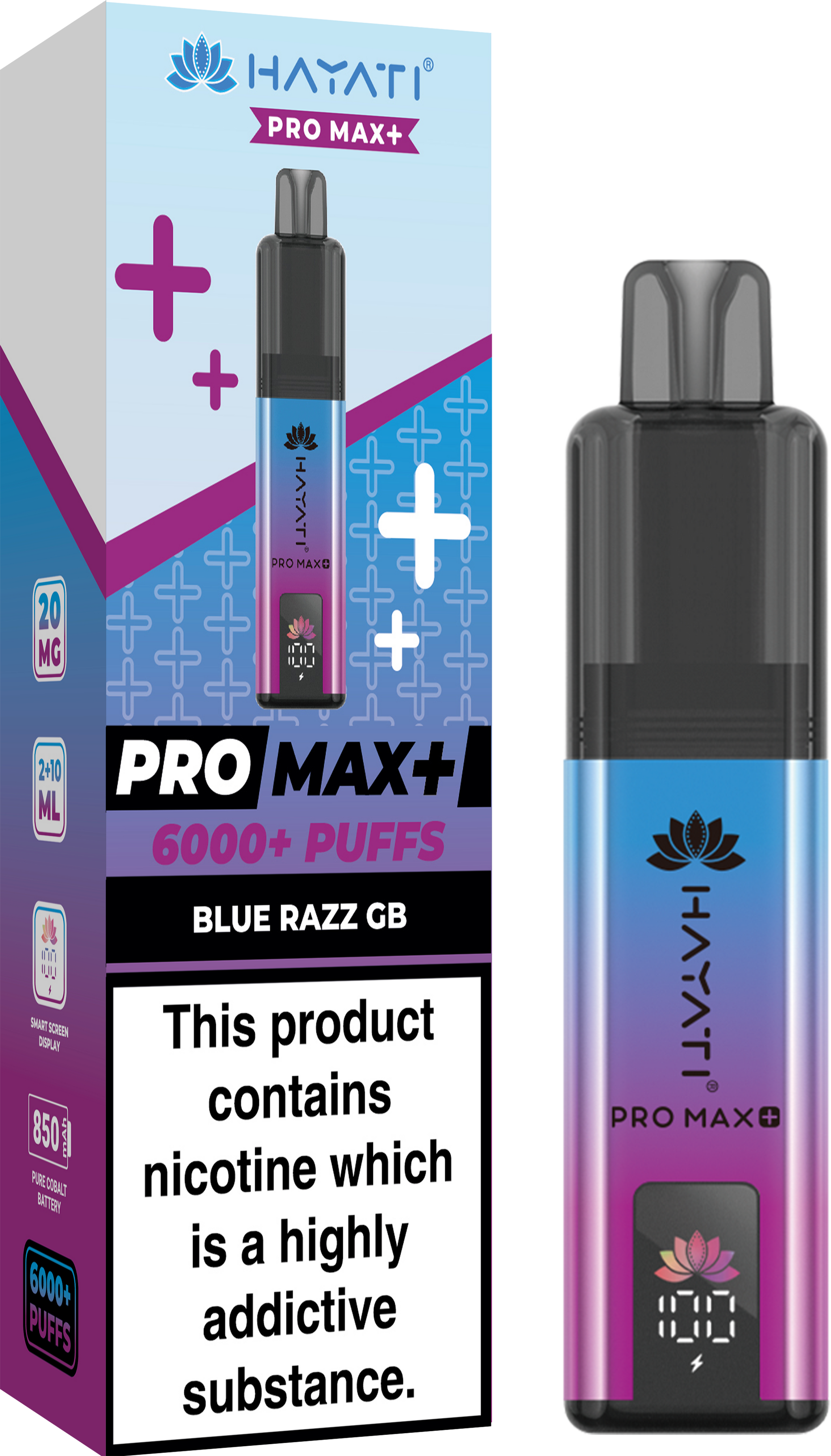 Hayati Pro Max Plus 6000 Prefilled Vape Box of 5